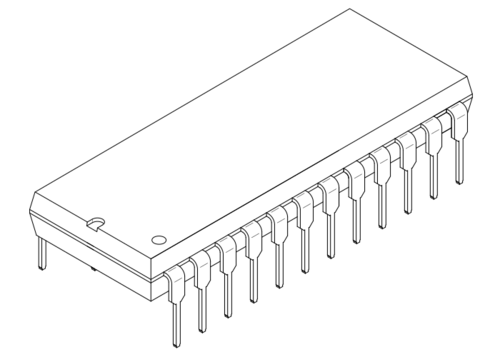 SN74LS640N – Octal bus transceivers DIP-20