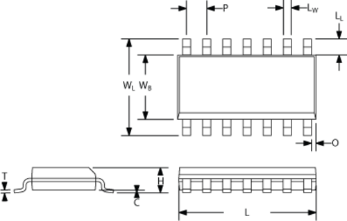 ULN2003AFWG – Darlington Driver SOIC-16